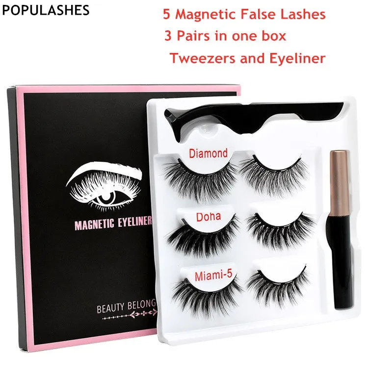 3 pairs 5 magnetic Lashes and Liner and tweezers set magnet eyelash extension makeup Handmade false eyelashes waterproof
3 pairs 5 magnetic Lashes and Liner and tweezers set magnet eyelash extension makeup Handmade false eyelashes waterproof