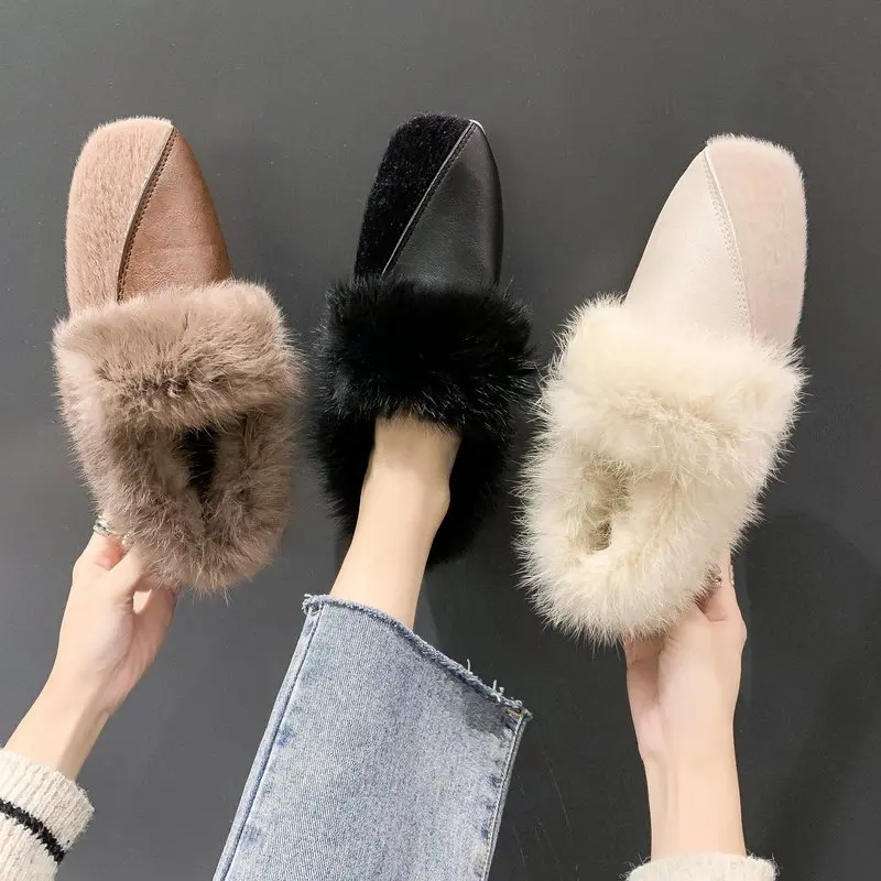 Winter Shoes Women Loafers Fur Clogs Platform Casual Female Sneakers Shallow Mouth Square Toe Modis Autumn New Creepers Boat 202
Winter Shoes Women Loafers Fur Clogs Platform Casual Female Sneakers Shallow Mouth Square Toe Modis Autumn New Creepers Boat 202