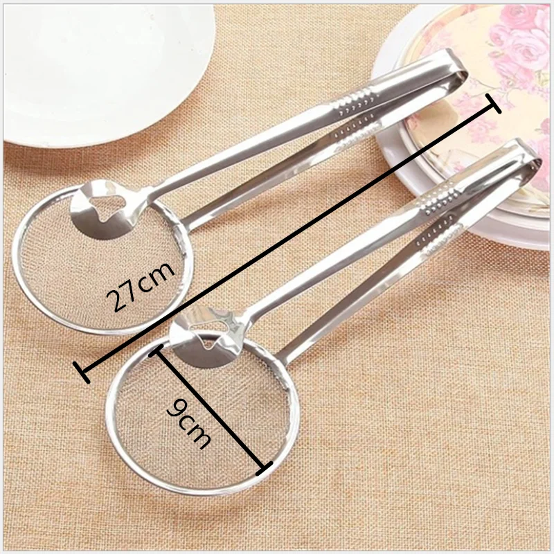 Kitchen Tools Stainless Steel Fried Food Fishing Spoon Kitchen Colander Strainer Spoon Oil Drain Food Clip Kitchen Accessories
Kitchen Tools Stainless Steel Fried Food Fishing Spoon Kitchen Colander Strainer Spoon Oil Drain Food Clip Kitchen Accessories