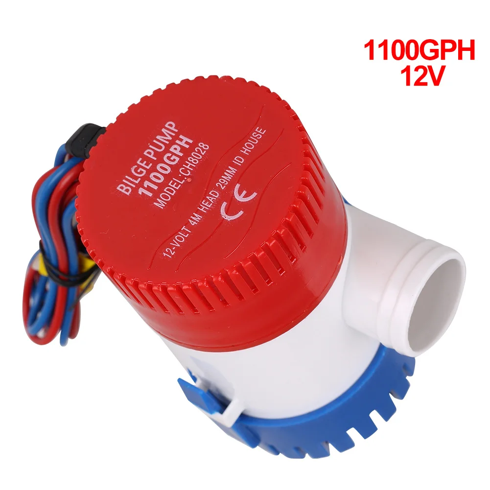 1Pc Bilge Pump 1100GPH 12V Electric Marine Submersible Bilge Sump Water Pump For Boat Yacht Submersible Electric Bilge Pump
1Pc Bilge Pump 1100GPH 12V Electric Marine Submersible Bilge Sump Water Pump For Boat Yacht Submersible Electric Bilge Pump