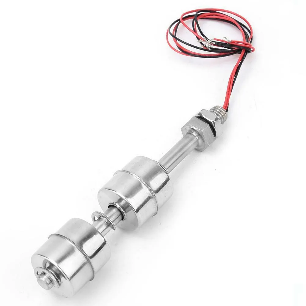 100mm / 3.94 Inches HighQuality Stainless Steel Double Ball Float Switch Water Level Sensor Switch 0~110V
100mm / 3.94 Inches HighQuality Stainless Steel Double Ball Float Switch Water Level Sensor Switch 0~110V