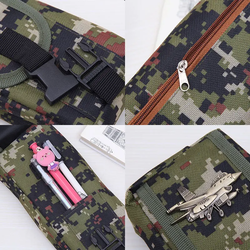 Kids School Big Pencil Case Multifunction Pencil Case for Boys Camouflage Large Capacity Pen Box Bag Stationery Supplies Gift
Kids School Big Pencil Case Multifunction Pencil Case for Boys Camouflage Large Capacity Pen Box Bag Stationery Supplies Gift