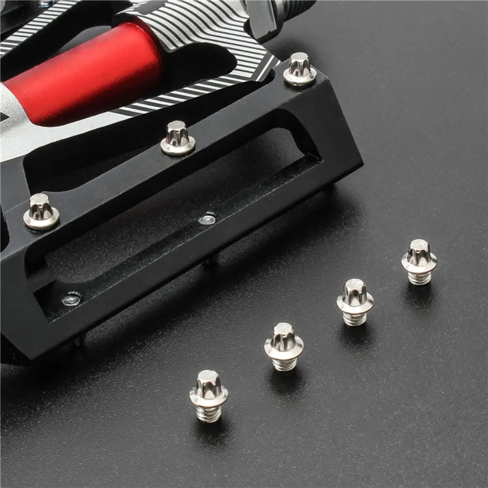 Bicycle Pedal BoltsM4 (50 Pieces) MTB Pedal Skid-proof Screws Cycling Pedal Parts Pin With One Wrench
Bicycle Pedal BoltsM4 (50 Pieces) MTB Pedal Skid-proof Screws Cycling Pedal Parts Pin With One Wrench