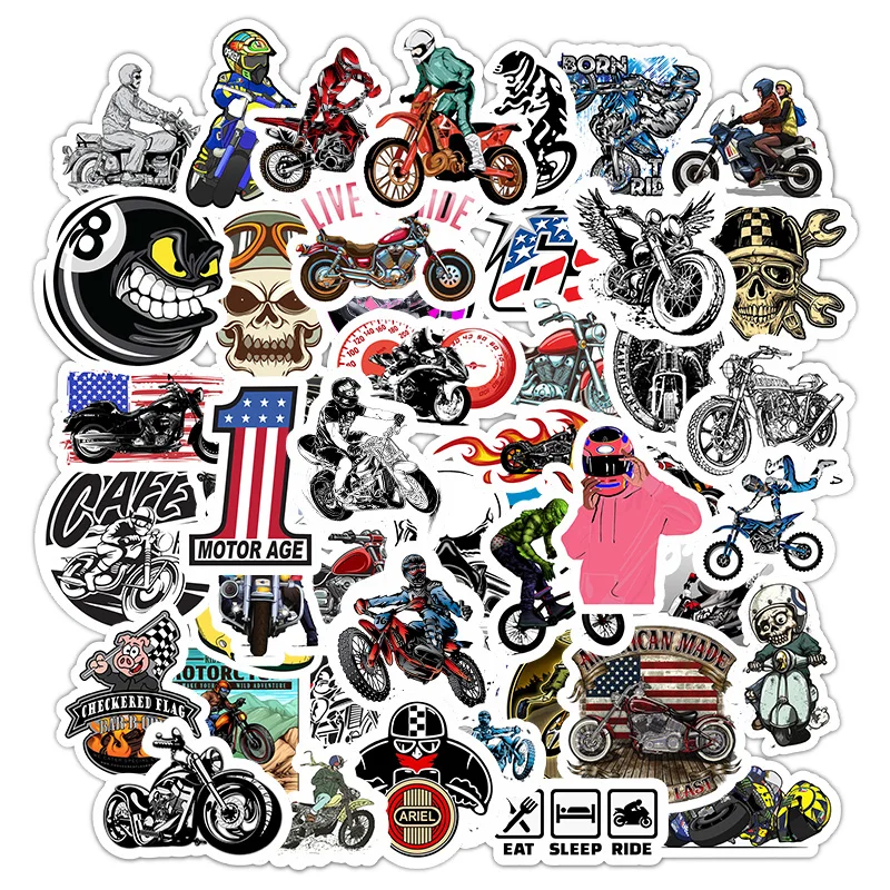 10/30/50Pcs Cartoon Motorcycle Motocross Stickers Suitcase Skateboard Laptop Luggage Phone Car Styling Decal Graffiti Sticker F5
10/30/50Pcs Cartoon Motorcycle Motocross Stickers Suitcase Skateboard Laptop Luggage Phone Car Styling Decal Graffiti Sticker F5