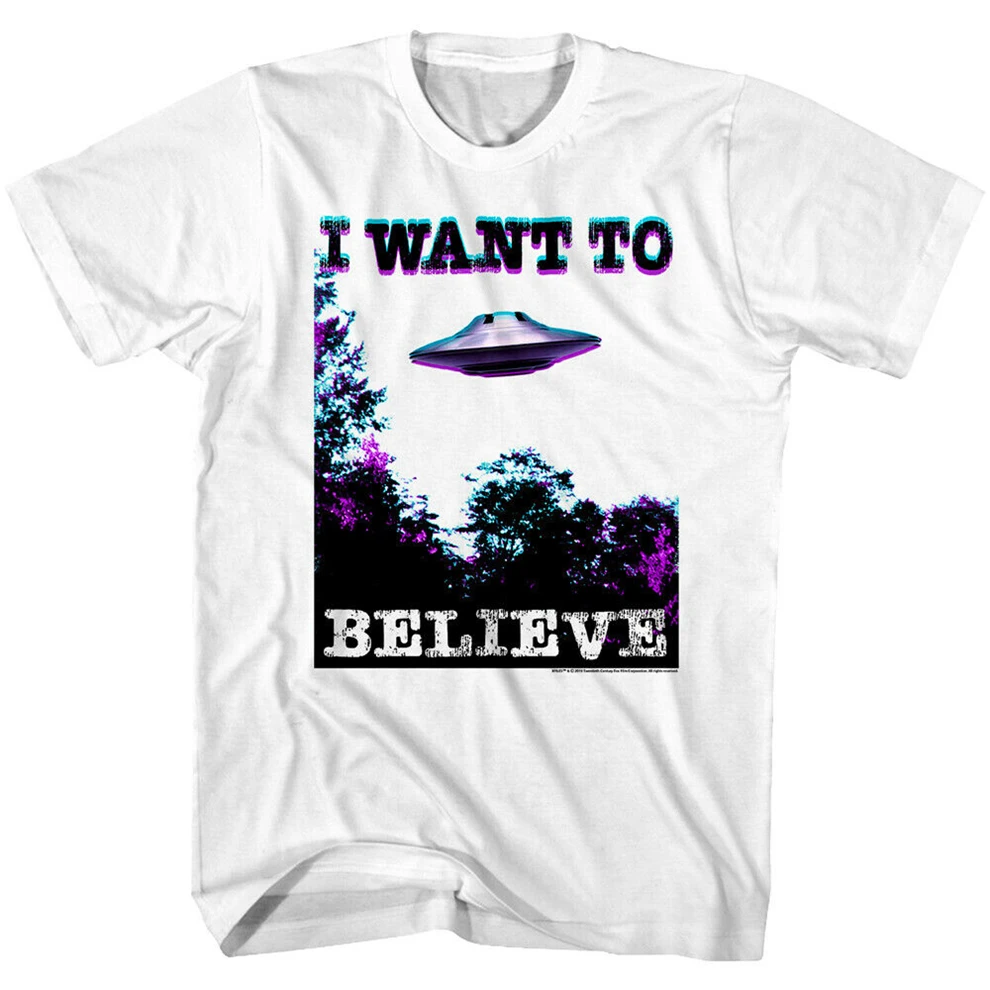 The X Files I Want To Believe 3D Flying Saucer Men'S T Shirt Ufo Mulder Scully Style Round Tee Shirt
The X Files I Want To Believe 3D Flying Saucer Men'S T Shirt Ufo Mulder Scully Style Round Tee Shirt