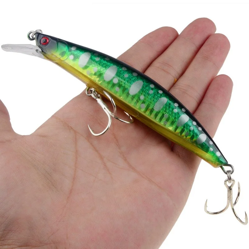New high-end bait laser Minoruya bait submerged Minoru with ring beads blood groove hook fake bait 13cm/23g
New high-end bait laser Minoruya bait submerged Minoru with ring beads blood groove hook fake bait 13cm/23g