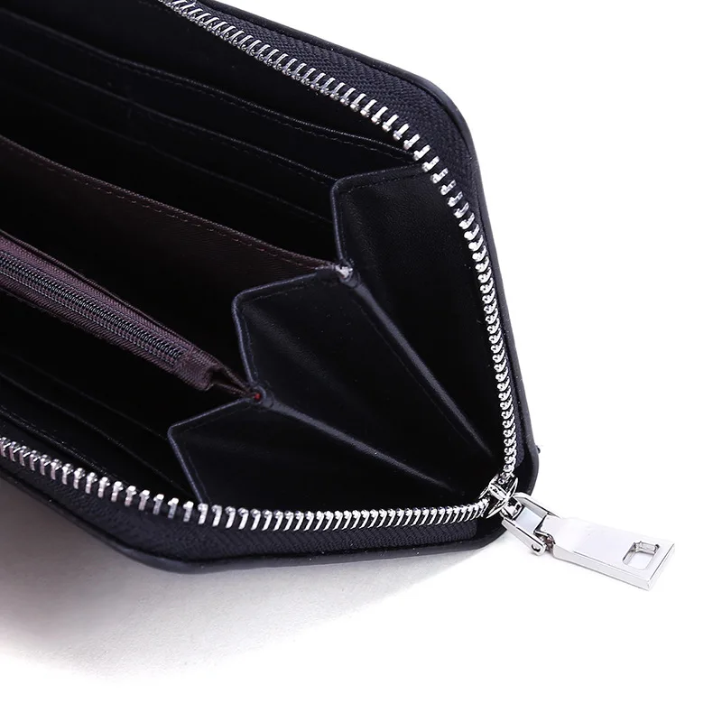 Multifunction Business Leather Wallet Men High Quality Credit Card Holder Purse Large Capacity Long Mens Wallet Solid Clutch Bag
Multifunction Business Leather Wallet Men High Quality Credit Card Holder Purse Large Capacity Long Mens Wallet Solid Clutch Bag