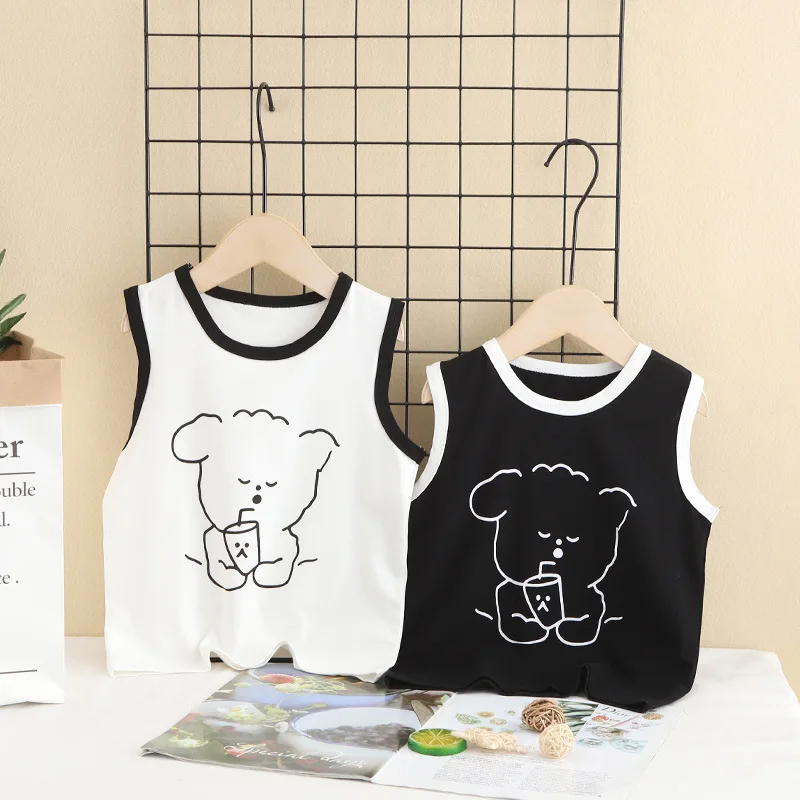 2 3 4 5 6 Years Toddler Boys T-shirts Casual Cartoon Sleeveless Vest for Boy 2020 Summer Baby Kids Clothing Child Tshirts New
2 3 4 5 6 Years Toddler Boys T-shirts Casual Cartoon Sleeveless Vest for Boy 2020 Summer Baby Kids Clothing Child Tshirts New