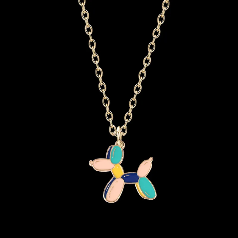 Yungqi Cute Enamel Colorful Poodle Balloon Dog Animal Necklace Female Clavicle Chain Charm Puppy Design Pendant Choker Jewelry
Yungqi Cute Enamel Colorful Poodle Balloon Dog Animal Necklace Female Clavicle Chain Charm Puppy Design Pendant Choker Jewelry