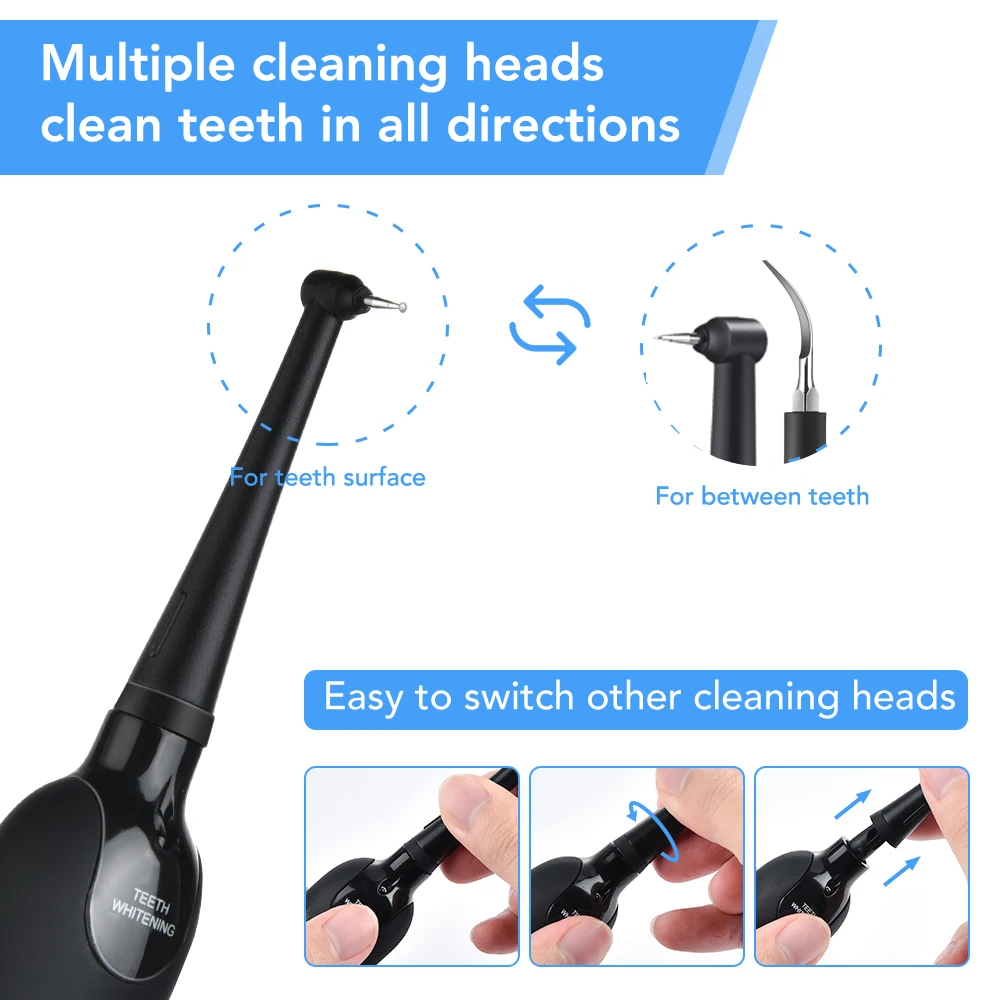 Electric Ultra sonic Dental whitener Scaler Teeth Whitening kit teeth Calculus Tartar Remover Tools Cleaner Tooth Stain Oral Car
Electric Ultra sonic Dental whitener Scaler Teeth Whitening kit teeth Calculus Tartar Remover Tools Cleaner Tooth Stain Oral Car