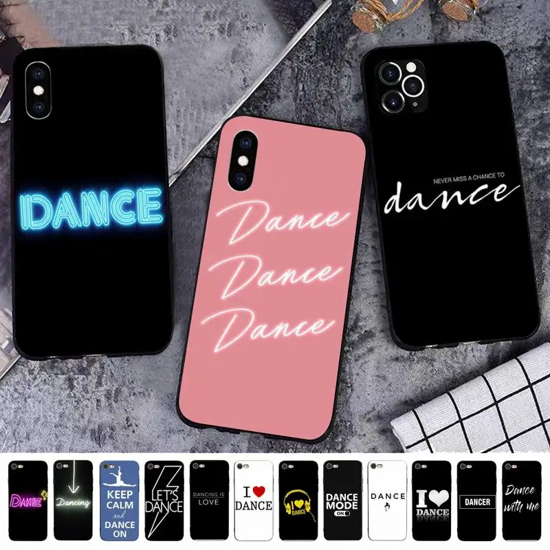 MaiYaCa I Love Dance Phone Case for iphone 13 11 12 pro XS MAX 8 7 6 6S Plus X 5S SE 2020 XR cover
MaiYaCa I Love Dance Phone Case for iphone 13 11 12 pro XS MAX 8 7 6 6S Plus X 5S SE 2020 XR cover