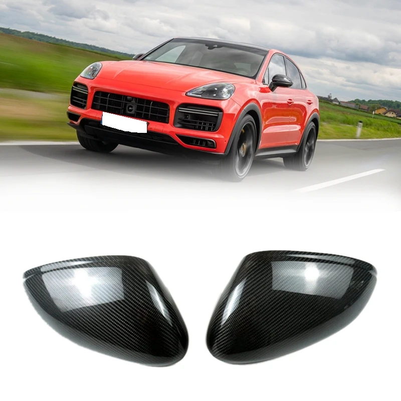 1 Pair Carbon Fiber Wing Rearview Side Mirror Cover Cap for Porsche- Cayenne 2018-2021
1 Pair Carbon Fiber Wing Rearview Side Mirror Cover Cap for Porsche- Cayenne 2018-2021