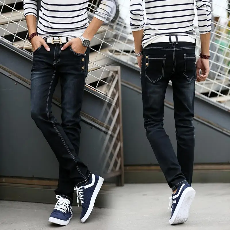 Fashion Men's Ripped Jeans Spring Summer Hiphop High Street Button Jeans Man Casual Elastic Straight Pants Plus Size
Fashion Men's Ripped Jeans Spring Summer Hiphop High Street Button Jeans Man Casual Elastic Straight Pants Plus Size