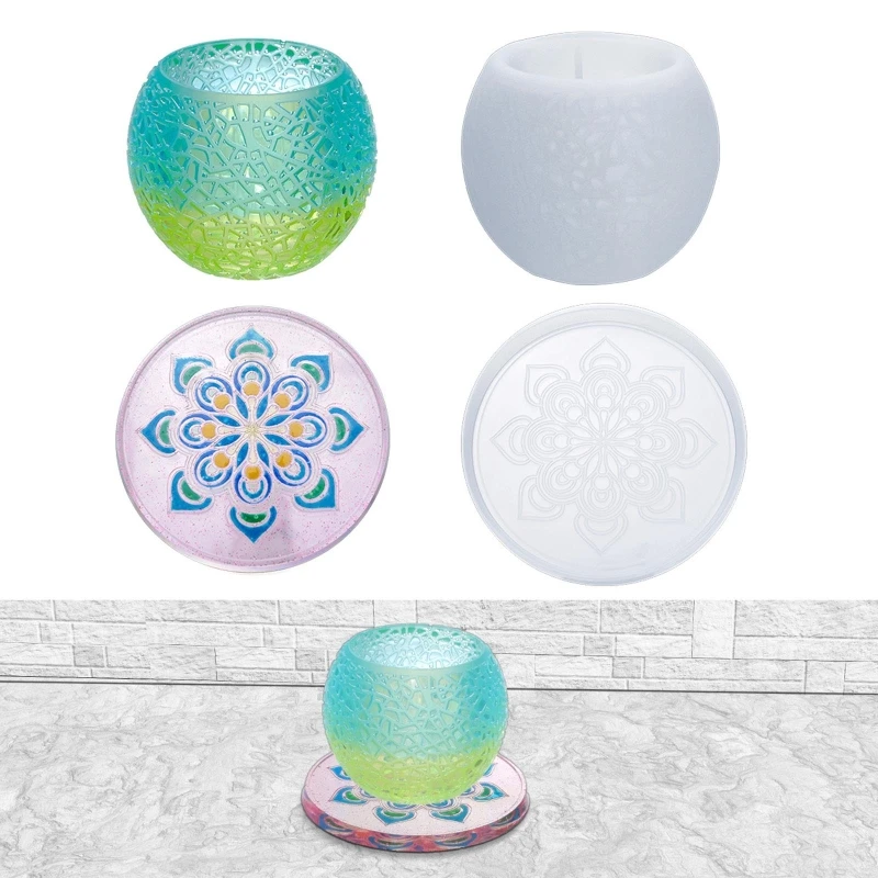 1 Set Fragment Cup Coaster UV Crystal Epoxy Mold Candlestick Storage Box Cup Mat Resin Silicone Mould DIY Crafts Mold T8DE
1 Set Fragment Cup Coaster UV Crystal Epoxy Mold Candlestick Storage Box Cup Mat Resin Silicone Mould DIY Crafts Mold T8DE