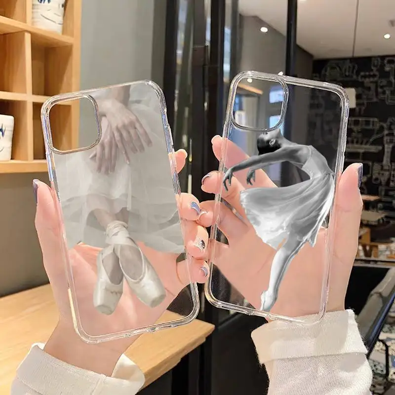 Dance Ballet Girl Shoes Phone Case Transparent for iPhone 6 7 8 11 12 s mini pro X XS XR MAX Plus SE Clear mobile bag
Dance Ballet Girl Shoes Phone Case Transparent for iPhone 6 7 8 11 12 s mini pro X XS XR MAX Plus SE Clear mobile bag