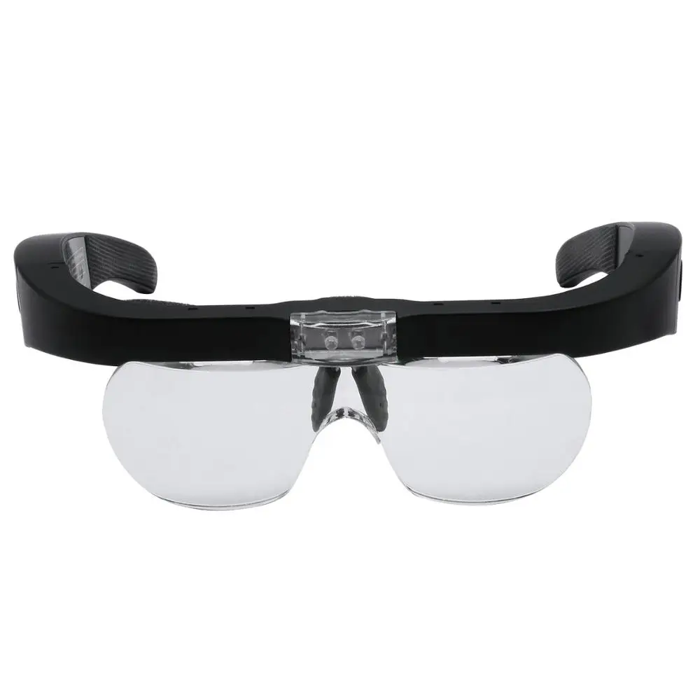 Увеличительные очки увеличение 1 5x 2 3 5 0x USB перезаряжаемые светодиодный