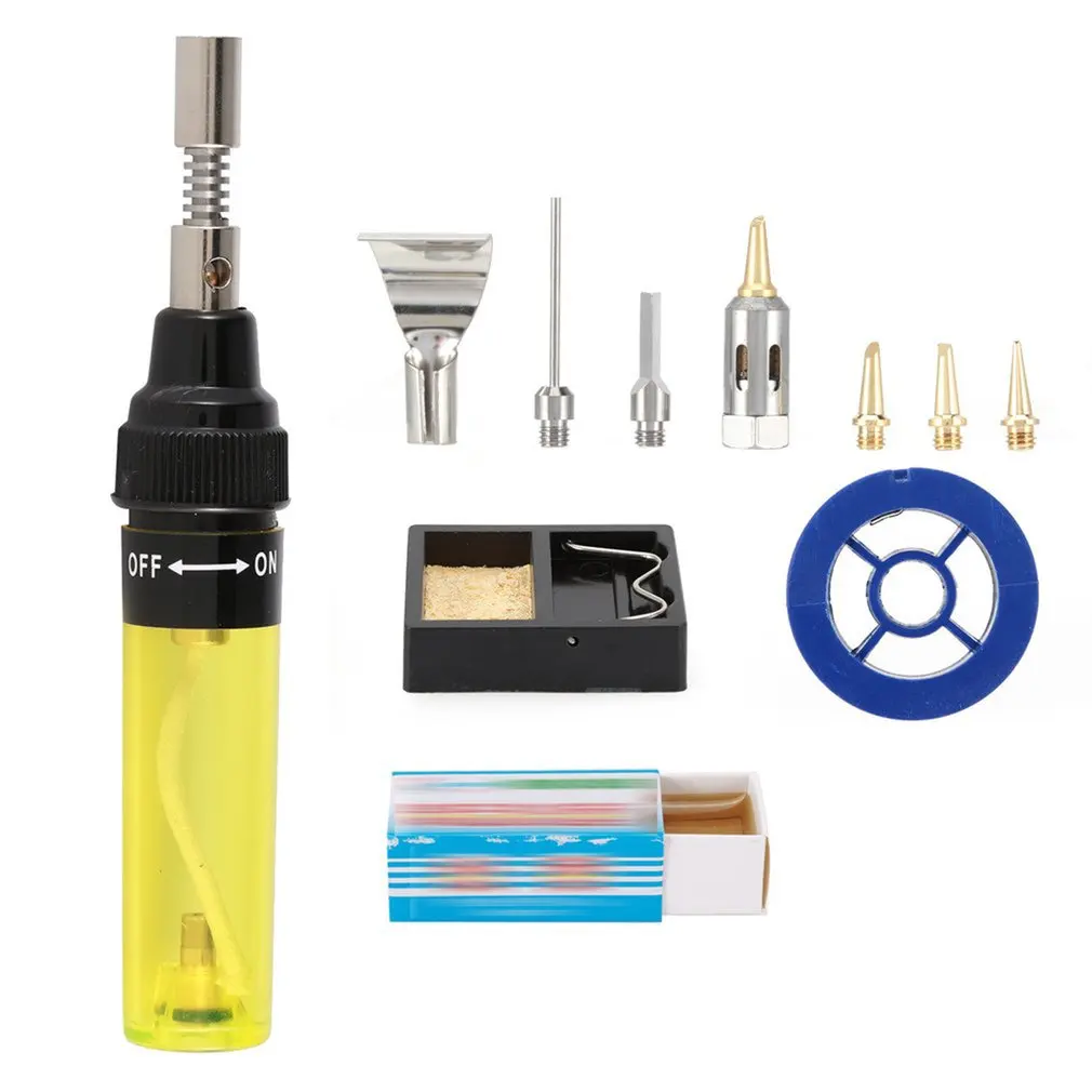 MT - 100 Handskit Soldering Iron Electric Gas Portable Triad Gas Electric Soldering Iron Universal Soldering Iron Welding Tool
MT - 100 Handskit Soldering Iron Electric Gas Portable Triad Gas Electric Soldering Iron Universal Soldering Iron Welding Tool