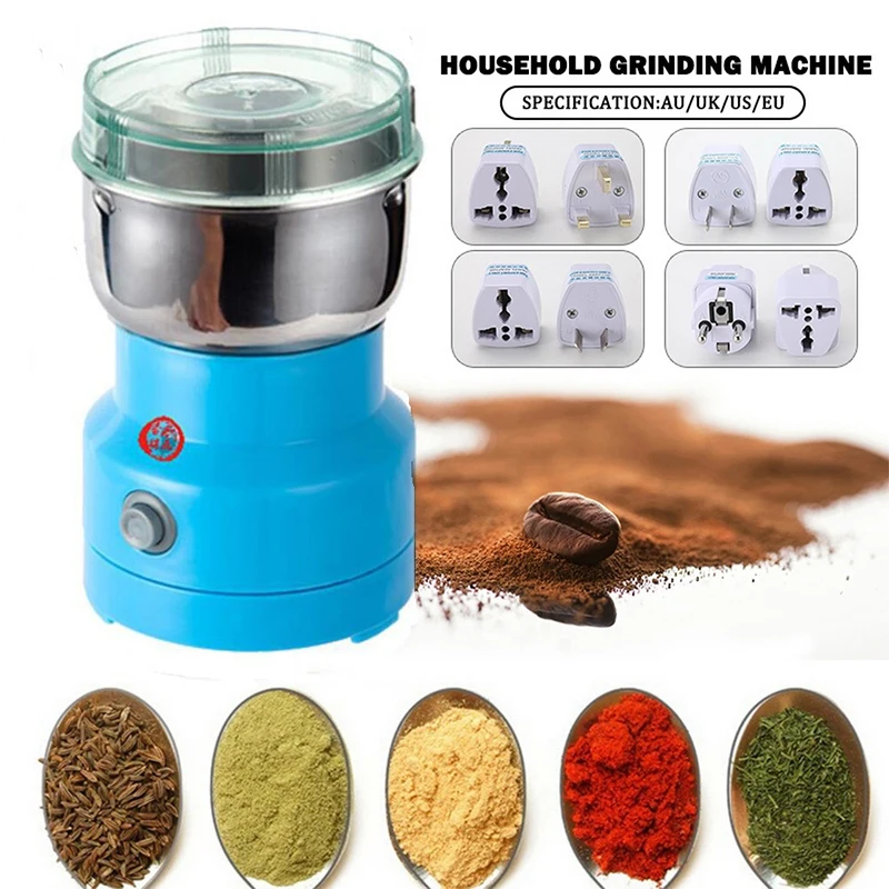 Multifunction Smash Machine Electric Mill Spices Herb Grinding Machine Coffee Bean Milling Cereals Grain Seasoning Spice Grinder
Multifunction Smash Machine Electric Mill Spices Herb Grinding Machine Coffee Bean Milling Cereals Grain Seasoning Spice Grinder
