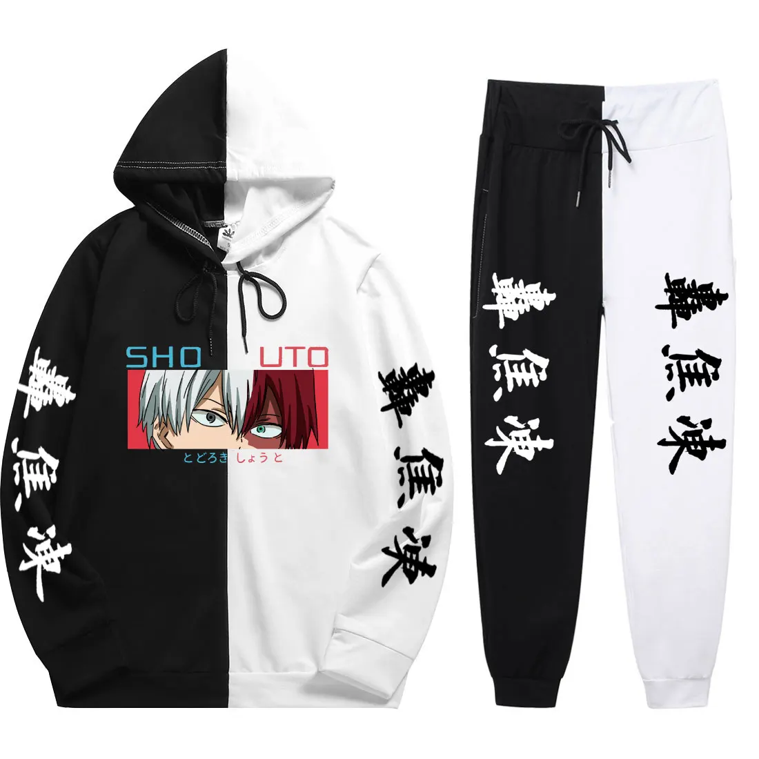 Summer Japanese Anime My Hero Academia Print Hoodies sets Men 2 Pieces Sets Cool Sweatshirt Soft Patchwork Thin Hoodie+Pants
Summer Japanese Anime My Hero Academia Print Hoodies sets Men 2 Pieces Sets Cool Sweatshirt Soft Patchwork Thin Hoodie+Pants