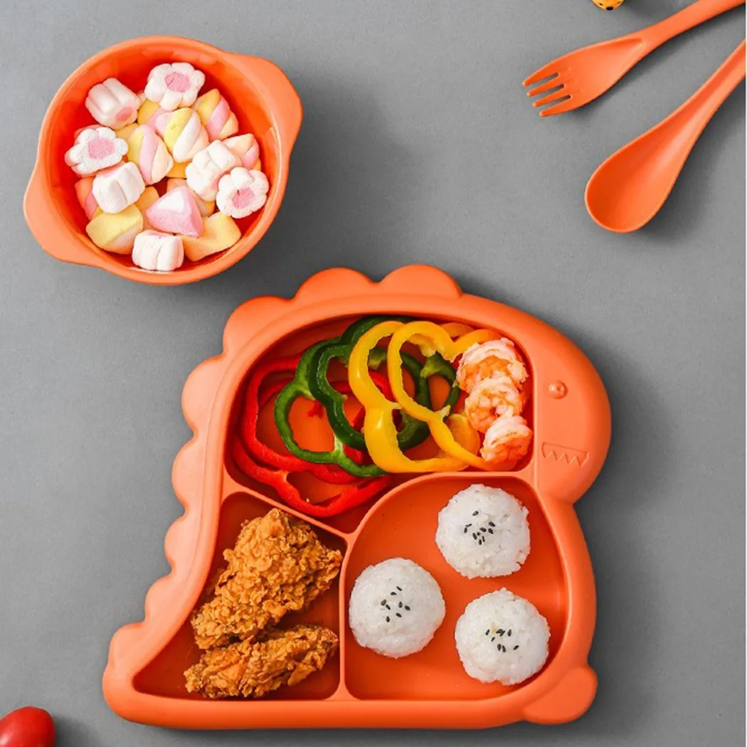 Baby Feeding Tableware Kids Anti-Hot Dinnerware Set Food Plate Compartment Tray Kids Dishes Baby Eating Training Dinnerware Kit
Baby Feeding Tableware Kids Anti-Hot Dinnerware Set Food Plate Compartment Tray Kids Dishes Baby Eating Training Dinnerware Kit