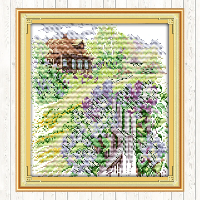 Country Path Patterns Counted Cross Stitch Kit Sale Stamped Kits 14CT 11CT Embroidery Thread Set DIY Handmade Home Decor Crafts
Country Path Patterns Counted Cross Stitch Kit Sale Stamped Kits 14CT 11CT Embroidery Thread Set DIY Handmade Home Decor Crafts