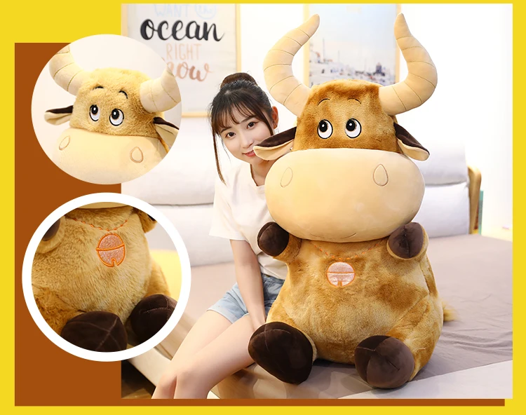 largge 105cm lovely brown cattle plush toy cartoon cattle soft doll hug pillow toy home decoration birthday gift h0489
largge 105cm lovely brown cattle plush toy cartoon cattle soft doll hug pillow toy home decoration birthday gift h0489