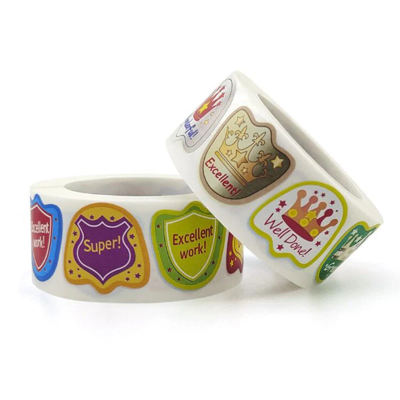 Crown Stars Praise Adhesive Labels Children Thank You Stickers for Kids Seal Paper Scrapbook Stationery Supplies 100PCS 
Crown Stars Praise Adhesive Labels Children Thank You Stickers for Kids Seal Paper Scrapbook Stationery Supplies 100PCS