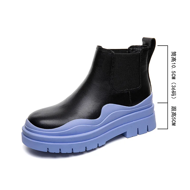 Fashion Women Comfotable Autumn Winter New Ladies Thick-Soled Chelsea Boots Female Boots Ankle Boots Increased Martin Boot hy426
Fashion Women Comfotable Autumn Winter New Ladies Thick-Soled Chelsea Boots Female Boots Ankle Boots Increased Martin Boot hy426