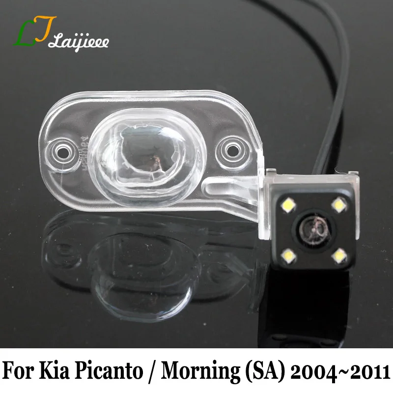 Камера заднего вида для Kia Picanto Morning EuroStar SA 2004 ~ 2011 камера с ночным видением|Камеры