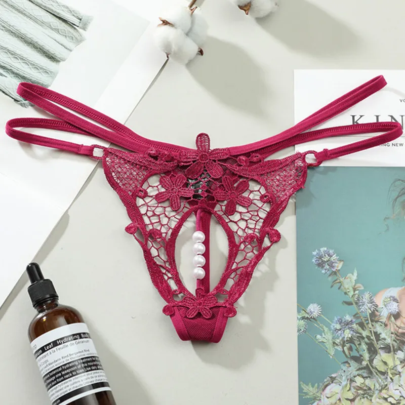 Sexy Underwear Low Waist Hollow Out Flowers Panties Women Lace Sexy Thongs G-string T- Back
Sexy Underwear Low Waist Hollow Out Flowers Panties Women Lace Sexy Thongs G-string T- Back