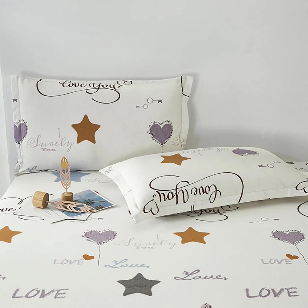 Super Warm 100% Cotton Elastic Fitted Sheet Quilt Cover Bed Cover 2 Pillow cases Suitable For King Size
Super Warm 100% Cotton Elastic Fitted Sheet Quilt Cover Bed Cover 2 Pillow cases Suitable For King Size