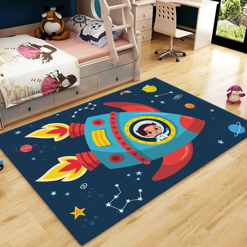Cartoon Rocket Space Universe Planet Carpet Kid Boys Rugs for Living Room Play Mat Room Flannel Bedroom Bedside Carpet Floor Mat
Cartoon Rocket Space Universe Planet Carpet Kid Boys Rugs for Living Room Play Mat Room Flannel Bedroom Bedside Carpet Floor Mat