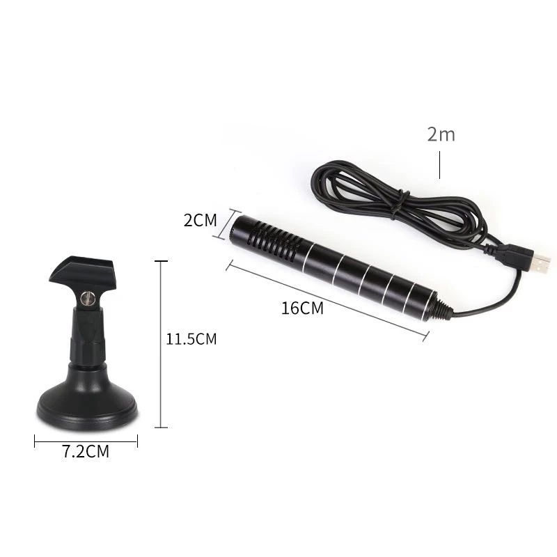 Gaming Microphone Low Noise Recording Chat Singing Game USB Computer Condenser Desktop Microphone
Gaming Microphone Low Noise Recording Chat Singing Game USB Computer Condenser Desktop Microphone