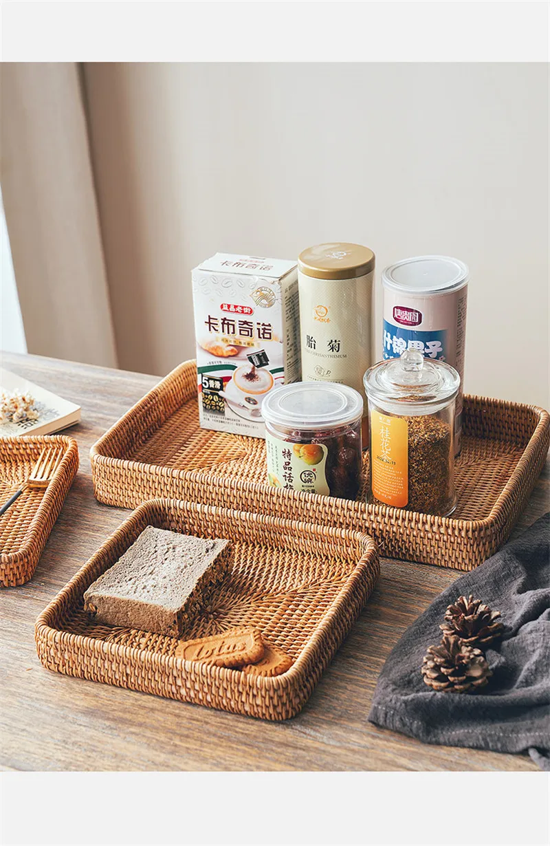Vietnam autumn rattan tray hand-woven craftsmen natural plate for tea storage cake snacks fruit tray 1pc
Vietnam autumn rattan tray hand-woven craftsmen natural plate for tea storage cake snacks fruit tray 1pc