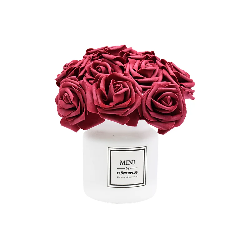 24pcs/lot Artificial PE Foam Rose Flower Wedding Bride Bouquet Decoration DIY Home Party Supplies Fake Flower Decor
24pcs/lot Artificial PE Foam Rose Flower Wedding Bride Bouquet Decoration DIY Home Party Supplies Fake Flower Decor