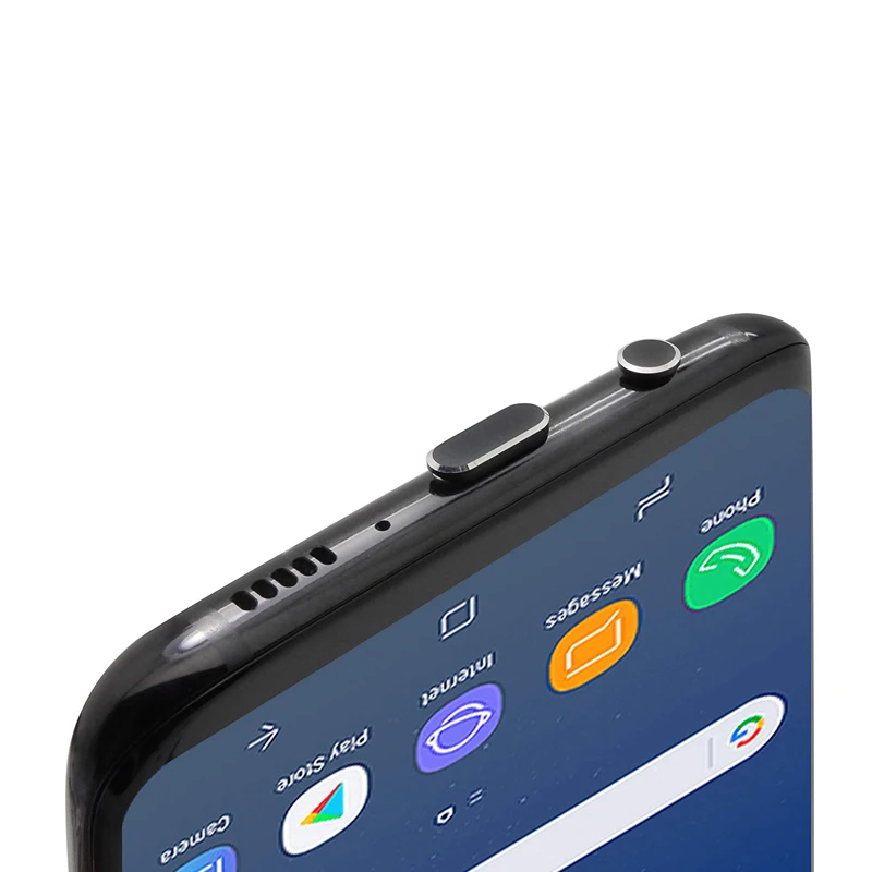 Комплект пылезащитных заглушек для телефона типа C разъем USB Type-C и наушников 3 5 мм