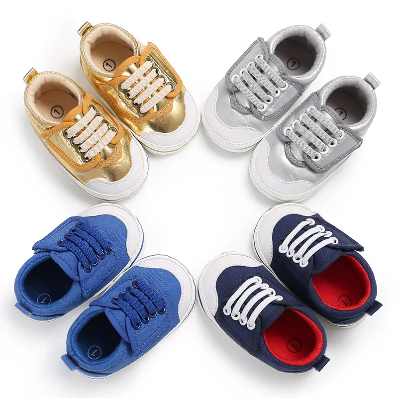 Spring new men and women children baby shoes soft non-slip magic stickers PU toddler shoes 
Spring new men and women children baby shoes soft non-slip magic stickers PU toddler shoes