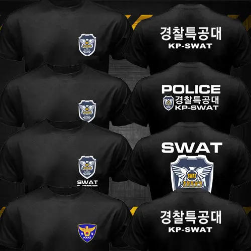 Новая редкая футболка спецназа Агентства национальной полиции Южной Кореи спецназа 
Новая редкая футболка спецназа Агентства национальной полиции Южной Кореи спецназа