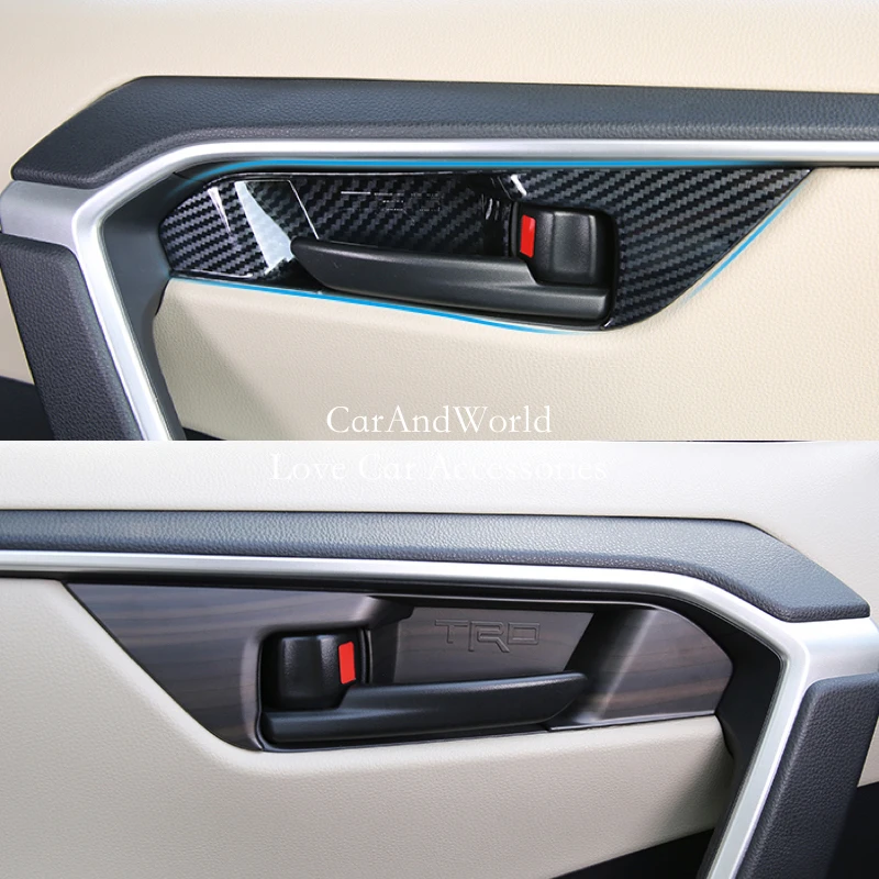 Для Toyota RAV4 XA50 LHD и RHD 2019-2022 внутренняя дверная чаша ручка рама крышка панели отделка углеродное волокно автомобильный Стайлинг Аксессуары
Для Toyota RAV4 XA50 LHD и RHD 2019-2022 внутренняя дверная чаша ручка рама крышка панели отделка углеродное волокно автомобильный Стайлинг Аксессуары