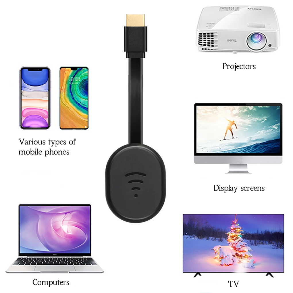 Android TV Stick Wireless HDMI-compatible Wifi Display Receiver Mirror Screen Miracast Airplay Media Stream HDTV Dongle
Android TV Stick Wireless HDMI-compatible Wifi Display Receiver Mirror Screen Miracast Airplay Media Stream HDTV Dongle