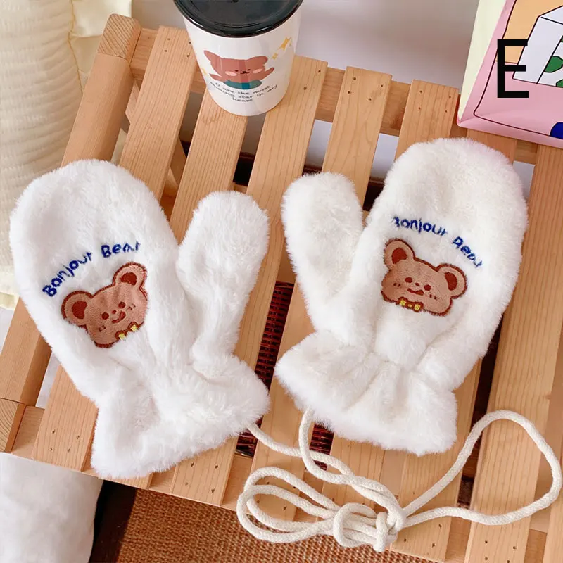 Females Korean Ins Bear Dog Gloves Women's Girls Winter Kawaii Cute Bears Plush Fur Thick Riding Mittens Glove Keep Warm
Females Korean Ins Bear Dog Gloves Women's Girls Winter Kawaii Cute Bears Plush Fur Thick Riding Mittens Glove Keep Warm