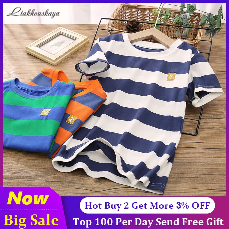 Летняя брендовая футболка для мальчиков, детская одежда, модная детская футболка с круглым вырезом и короткими рукавами, ребристая контрас...
Летняя брендовая футболка для мальчиков, детская одежда, модная детская футболка с круглым вырезом и короткими рукавами, ребристая контрас...