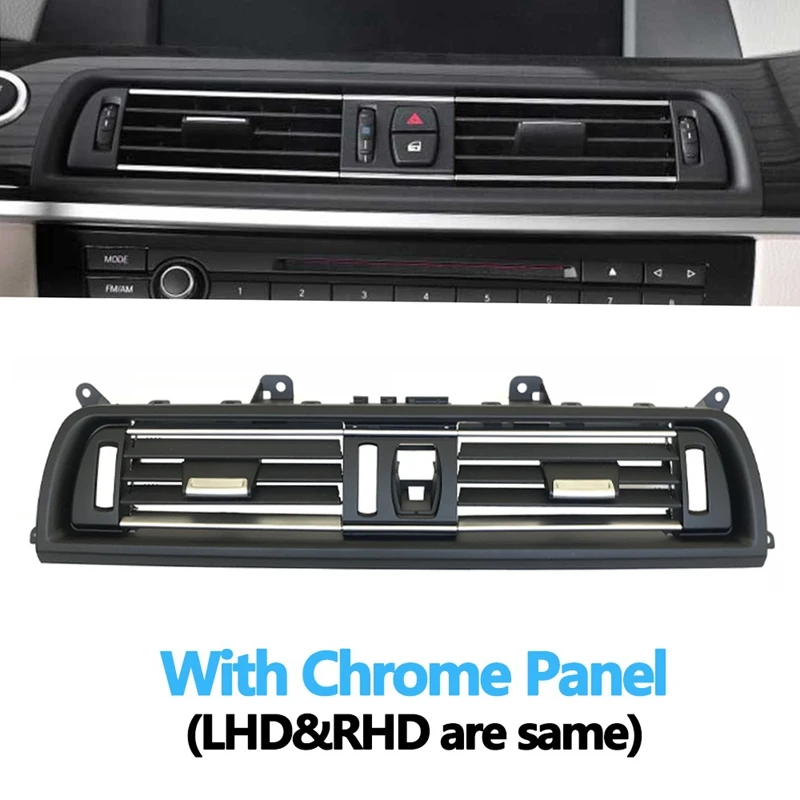 Dashboard Central Air Conditioner Vent Grille Complete Assembly for BMW 5 Series F10 F11 F18
Dashboard Central Air Conditioner Vent Grille Complete Assembly for BMW 5 Series F10 F11 F18