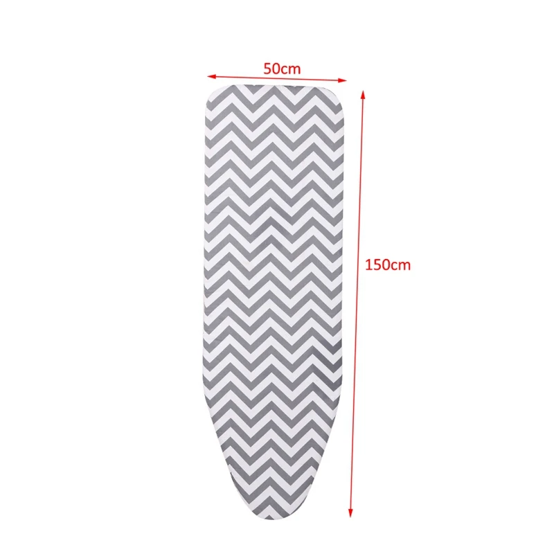 HOT 150x50cm Durable Reusable Flat Lightweight Heat Resistant Cotton Ironing Board Cover Felt Pad Household Printed Large Replac
HOT 150x50cm Durable Reusable Flat Lightweight Heat Resistant Cotton Ironing Board Cover Felt Pad Household Printed Large Replac