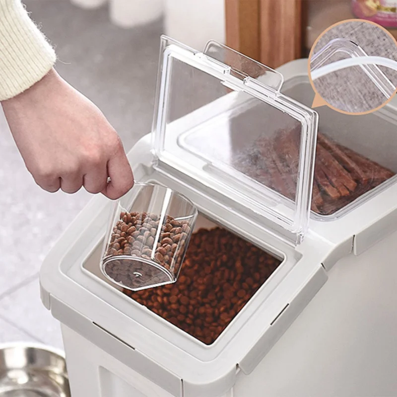 Anti-Oxidation Dog Bowl Fresh Box Food Container Dog Bucket Pet Dog Feeder Storage Food Container Mildew Large Capacity Storage
Anti-Oxidation Dog Bowl Fresh Box Food Container Dog Bucket Pet Dog Feeder Storage Food Container Mildew Large Capacity Storage