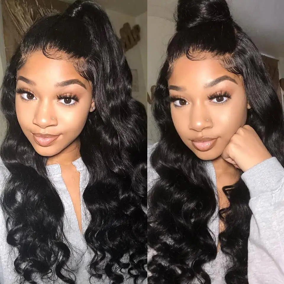 Loose Deep Wave Lace Front Human Hair Wigs 13x4 Lace Wigs with Baby Hair Pre Plucked Glueless Remy Hair Wigs for Woman
Loose Deep Wave Lace Front Human Hair Wigs 13x4 Lace Wigs with Baby Hair Pre Plucked Glueless Remy Hair Wigs for Woman
