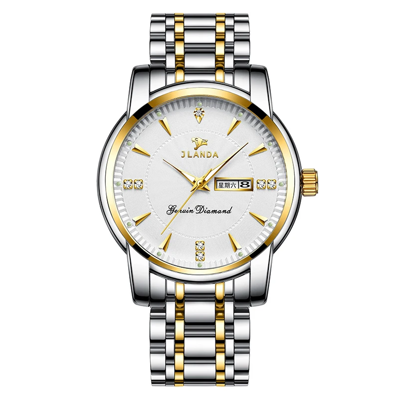 JLANDA 2022 New Luxury Classic Fashion Business Men's Watch Week Calendar Quartz Watch Men Clock Reloj Hombre Relogio Masculino
JLANDA 2022 New Luxury Classic Fashion Business Men's Watch Week Calendar Quartz Watch Men Clock Reloj Hombre Relogio Masculino