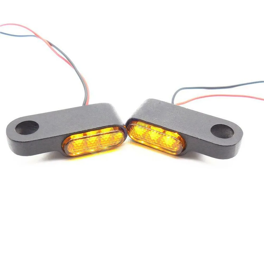 12V Mini LED Motorcycle Signal Lamp Indicators Amber White Flasher LED Turn Signal Light Handlebar Blinker
12V Mini LED Motorcycle Signal Lamp Indicators Amber White Flasher LED Turn Signal Light Handlebar Blinker