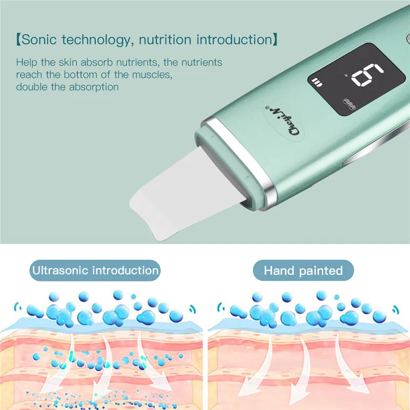 CkeyiN Facial Cleaning Brush Ultrasonic Skin Scrubber Blackhead Removal Deep Cleansing Exfoliator Silicone Face Pore Acne Care
CkeyiN Facial Cleaning Brush Ultrasonic Skin Scrubber Blackhead Removal Deep Cleansing Exfoliator Silicone Face Pore Acne Care