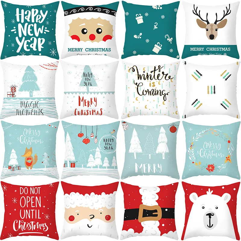 Christmas Santa Claus Single-sided Printed cushion cover 45*45 2020 Pillowcase sofa cushions Pillow cases pillow covers 0274
Christmas Santa Claus Single-sided Printed cushion cover 45*45 2020 Pillowcase sofa cushions Pillow cases pillow covers 0274